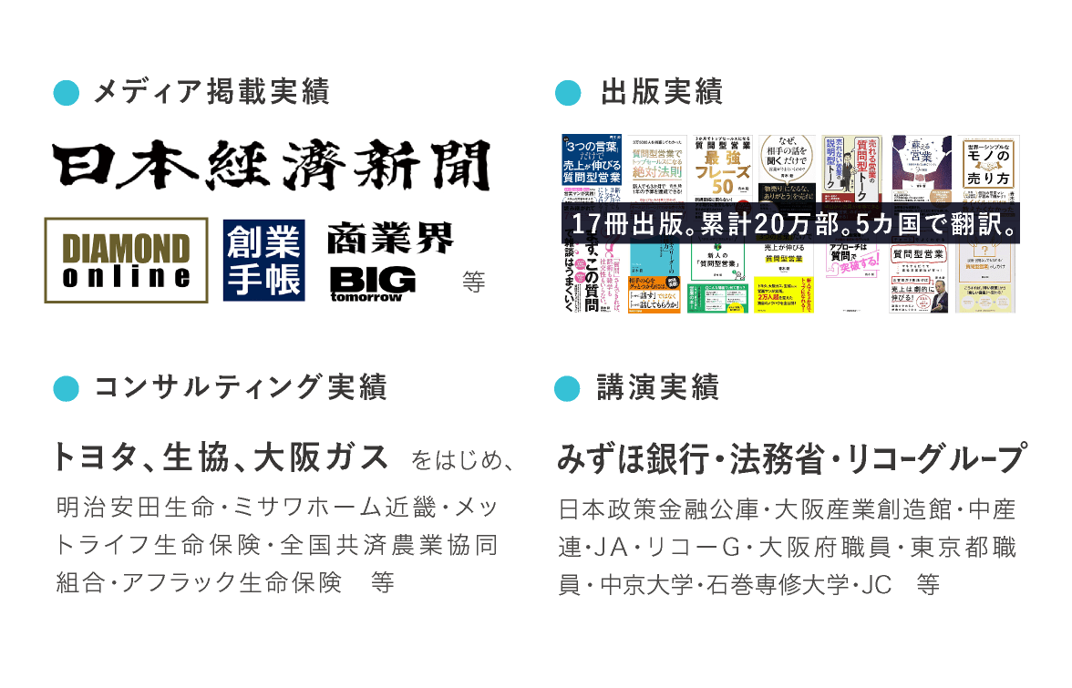 青木毅の質問型営業「90分特別講義」